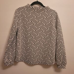 Anthropologie W5 Geometric Top, size M